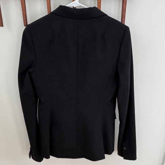 BR Black Wool Blazer SZ 4Tall - Picture 2 of 5
